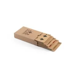 Baralho de Cartas em Papel Kraft Personalizado Baralho de Cartas em Papel Kraft Personalizado