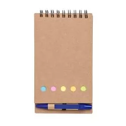 Bloco de Anotações com Autoadesivos e Caneta Personalizado Bloco de Anotações com Autoadesivos e Caneta Personalizado