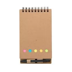 Bloco de Anotações com Autoadesivos e Caneta Personalizado Bloco de Anotações com Autoadesivos e Caneta Personalizado