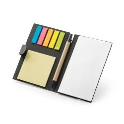 Bloco Ecológico com Adesivos e Caneta Personalizado Bloco Ecológico com Adesivos e Caneta Personalizado