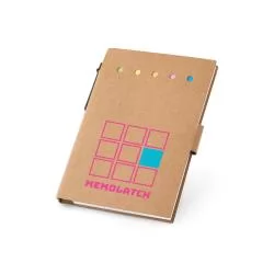 Bloco Ecológico com Adesivos e Caneta Personalizado Bloco Ecológico com Adesivos e Caneta Personalizado