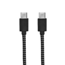Cabo USB-C de carregamento rápido em PET 100% reciclado Personalizado Cabo USB-C de carregamento rápido em PET 100% reciclado Personalizado