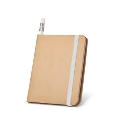Caderneta Ecológica com Lápis Personalizada Caderneta Ecológica com Lápis Personalizada