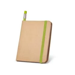 Caderneta Ecológica com Lápis Personalizada Caderneta Ecológica com Lápis Personalizada