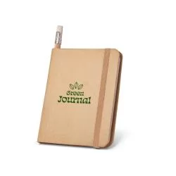Caderneta Ecológica com Lápis Personalizada Caderneta Ecológica com Lápis Personalizada