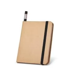 Caderneta Ecológica com Lápis Personalizada Caderneta Ecológica com Lápis Personalizada