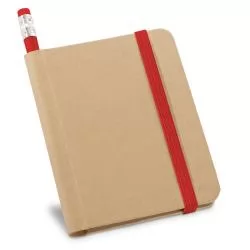 Caderneta Ecológica com Lápis Personalizada Caderneta Ecológica com Lápis Personalizada