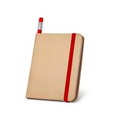 Caderneta Ecológica com Lápis Personalizada Caderneta Ecológica com Lápis Personalizada