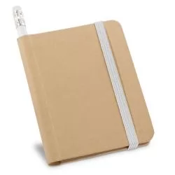 Caderneta Ecológica com Lápis Personalizada Caderneta Ecológica com Lápis Personalizada