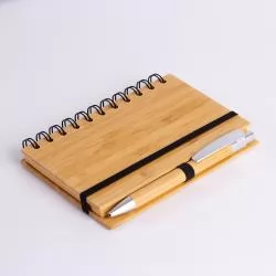 Caderno Ecológico com Caneta Personalizado Caderno Ecológico com Caneta Personalizado