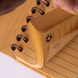 Caderno Ecológico com Caneta Personalizado Caderno Ecológico com Caneta Personalizado