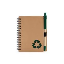 Caderno Ecológico com Caneta Personalizado Caderno Ecológico com Caneta Personalizado