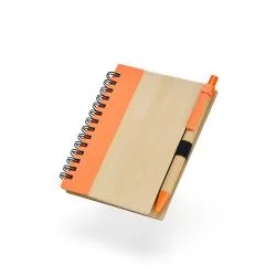 Caderno Ecológico com Caneta Personalizado Caderno Ecológico com Caneta Personalizado