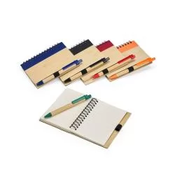 Caderno Ecológico com Caneta Personalizado Caderno Ecológico com Caneta Personalizado