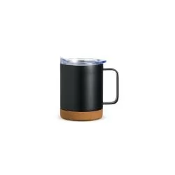 Caneca Térmica com Cortiça de 400ml Personalizada Caneca Térmica com Cortiça de 400ml Personalizada