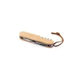 Canivete Multifunções de Bambu Personalizado Canivete Multifunções de Bambu Personalizado
