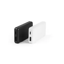 Carregador Portátil em ABS Reciclado com 4000 mAh Personalizado Carregador Portátil em ABS Reciclado com 4000 mAh Personalizado