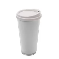 Copo Plástico Duplo 400ml Personalizado Copo Plástico Duplo 400ml Personalizado