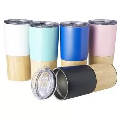 Copo Térmico Bambu 600ml Personalizado Copo Térmico Bambu 600ml Personalizado