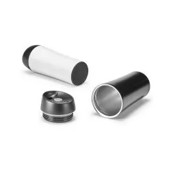 Copo térmico para viagem em aço inox e PP 470 mL Personalizado Copo térmico para viagem em aço inox e PP 470 mL Personalizado