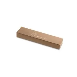 Estojo de Papel Kraft para uma Caneta Personalizado
