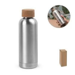 Garrafa de Metal com Tampa de Cortiça 760 ml Personalizada Garrafa de Metal com Tampa de Cortiça 760 ml Personalizada