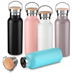 Garrafa Térmica em Aço Inox 500ml Personalizada Garrafa Térmica em Aço Inox 500ml Personalizada