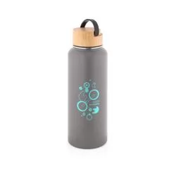 Garrafa térmica em aço inox ( 90% reciclado) 1,2 Litros Personalizada