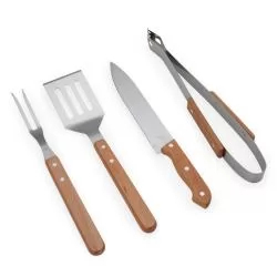 Kit Churrasco 4 Peças Personalizado Kit Churrasco 4 Peças Personalizado