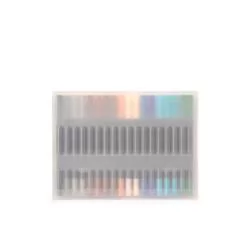 Kit de Canetinhas Ponta Dupla 36 Cores Personalizado