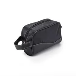 Necessaire em couro sintético e nylon Personalizado