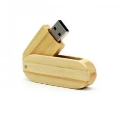 Pen Drive Giratório Ecológico 4 GB Personalizado