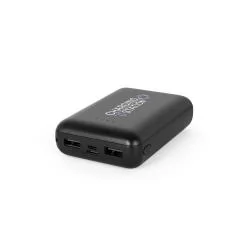 Power Bank em ABS Reciclado com 10000 mAh Personalizado Power Bank em ABS Reciclado com 10000 mAh Personalizado