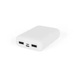 Power Bank em ABS Reciclado com 10000 mAh Personalizado Power Bank em ABS Reciclado com 10000 mAh Personalizado