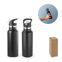 Squeeze térmico em aço inox 570 mL Personalizado Squeeze térmico em aço inox 570 mL Personalizado